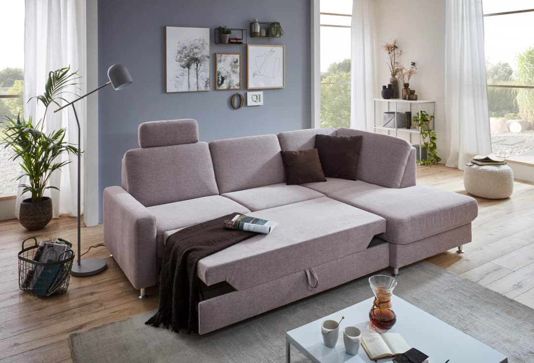 Ecksofa Spello IV | Rosa