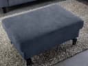 Polsterhocker Cabianca X | Blau