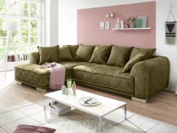 Ecksofa Basil | Grün