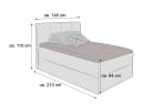 Boxbett Boshak | Grau 3