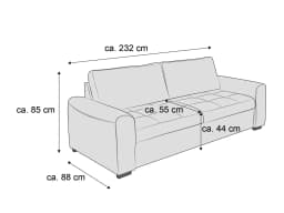 Einzelsofa Harder | Grün
