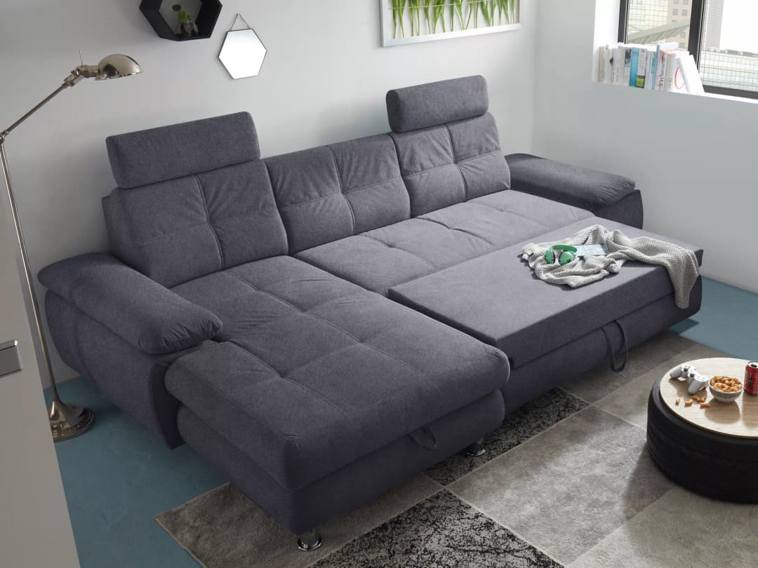 Ecksofa Baylee II | Braun