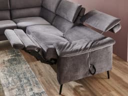 Ecksofa Pirk | Grau