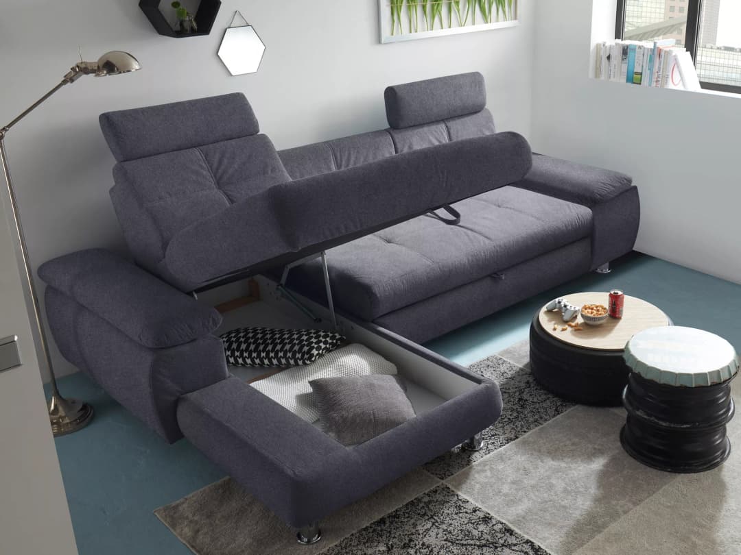 Ecksofa Baylee II | Braun