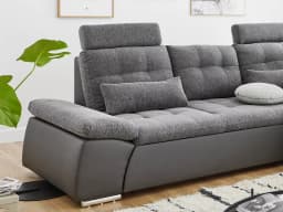 Ecksofa Bussoleno IV | Grau