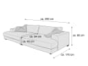 Bigsofa Cairano VI | Rosa 2