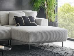 Ecksofa Malcuken II | Weiß