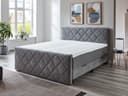 Boxspringbett Saile | Grau 3