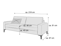 Einzelsofa Cabianca XIX | Grün