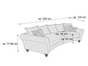 Einzelsofa Beacon II | Grau 4
