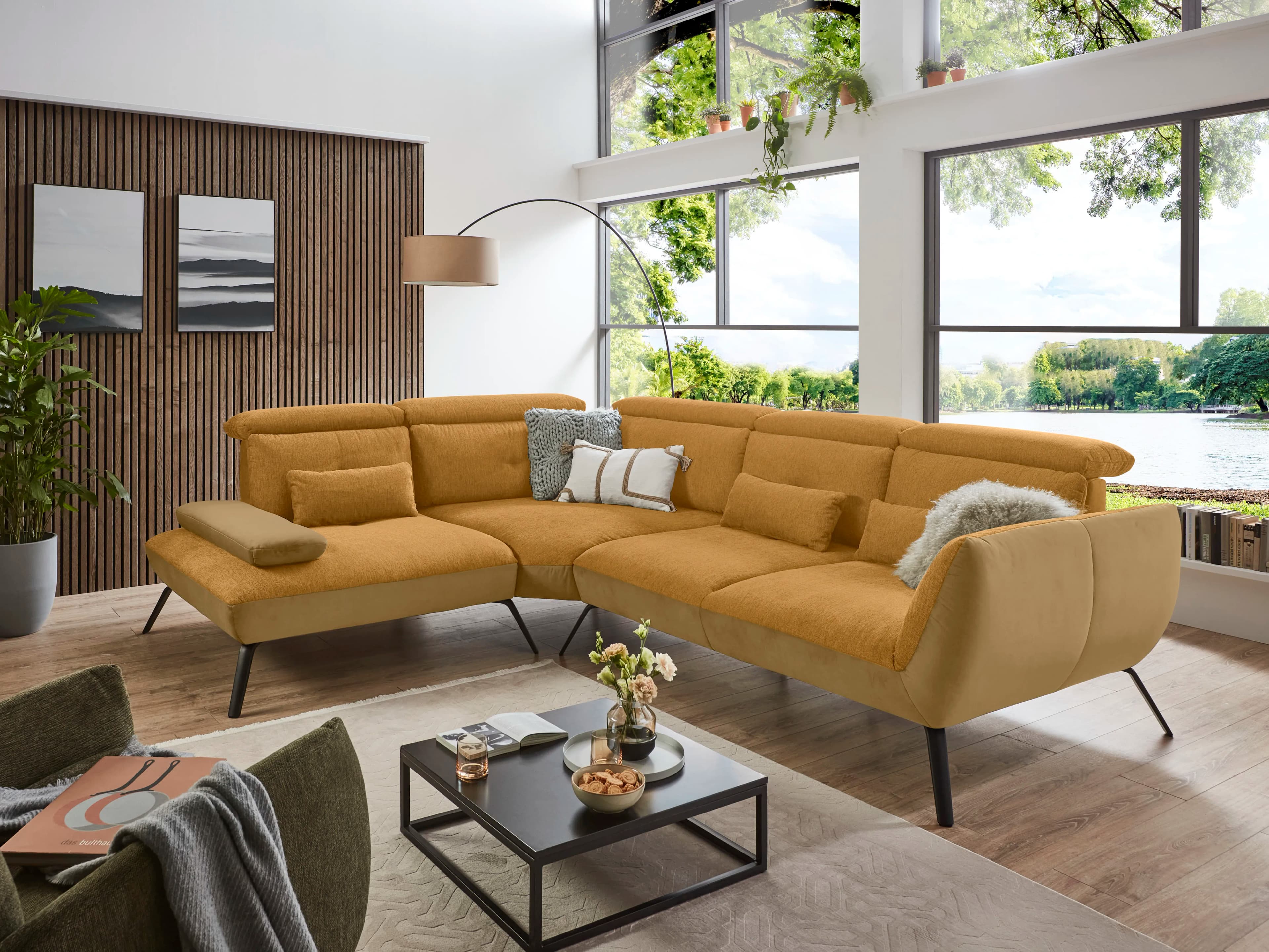 Ecksofa Poppi II | Mehrfarbig