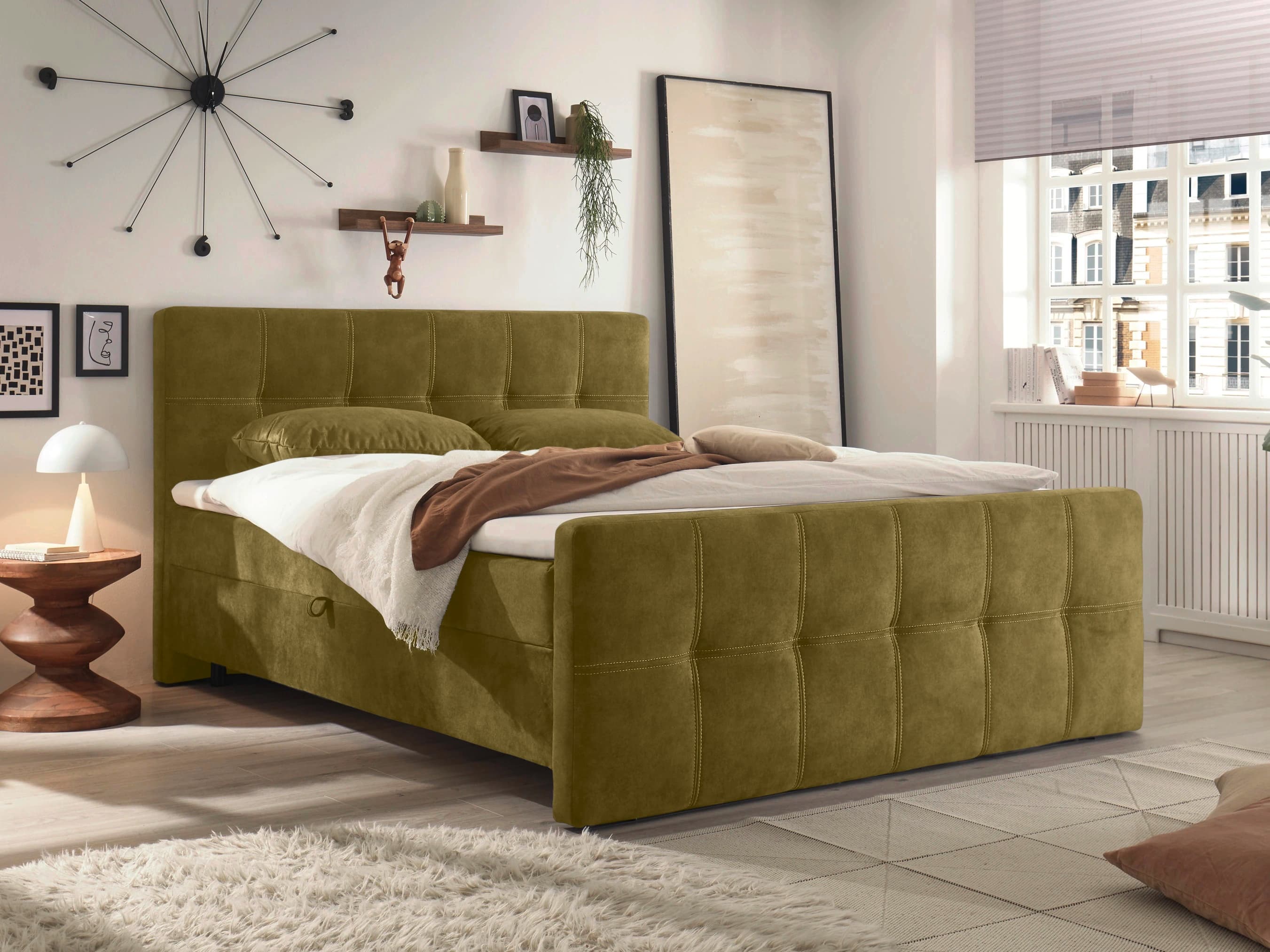 Boxbett Basbek | Grün