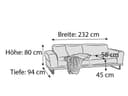 W.Schillig Montanaa II Einzelsofa | Braun 4