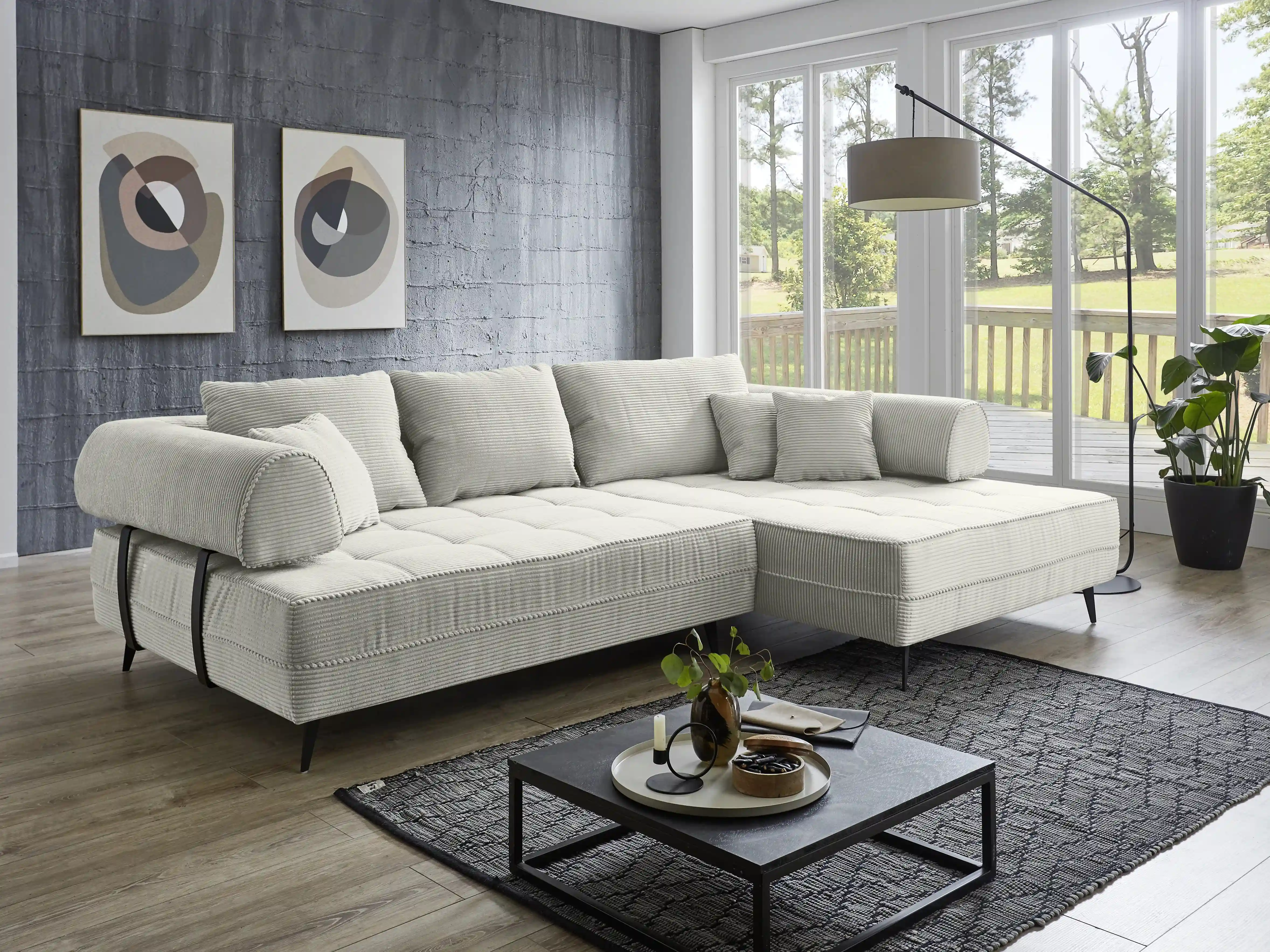 Ecksofa India II | Türkis