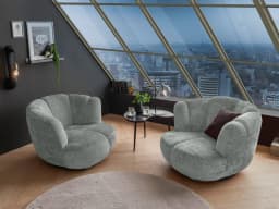 Polstersessel Barb | Grau