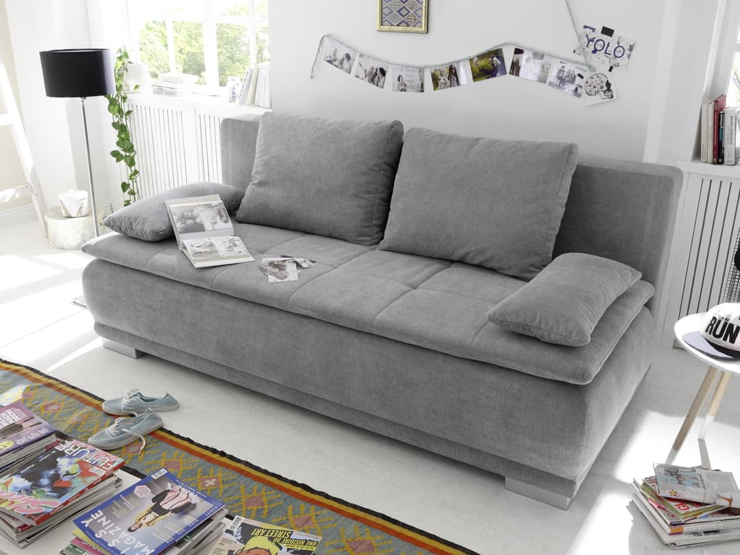 Schlafsofa Bavenzo | Grau