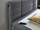 Boxspringbett Samil | Grau 3