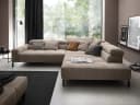 Ecksofa Chellini | Braun