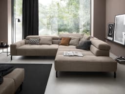 Ecksofa Chellini | Braun