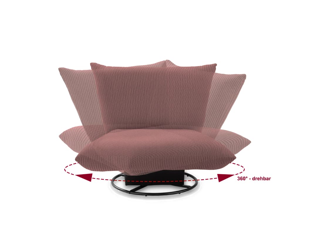 Polstersessel Baron | Blau