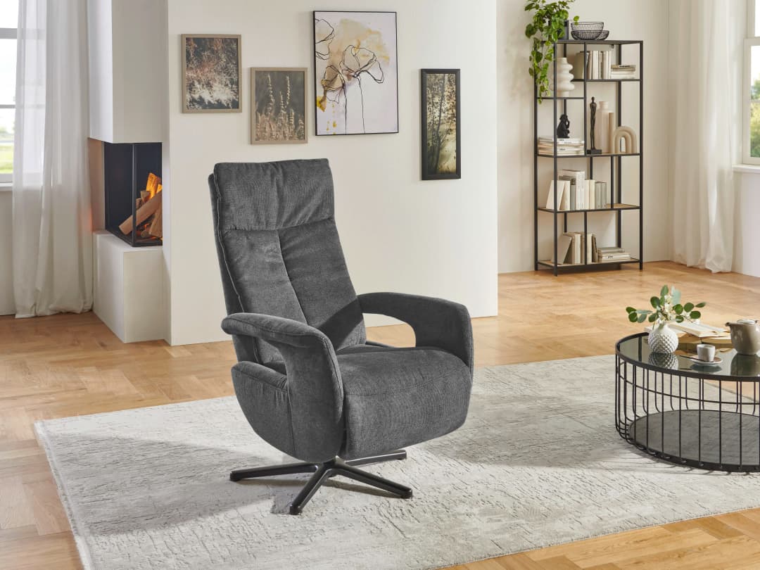 Relaxsessel Hanciano II | Grau