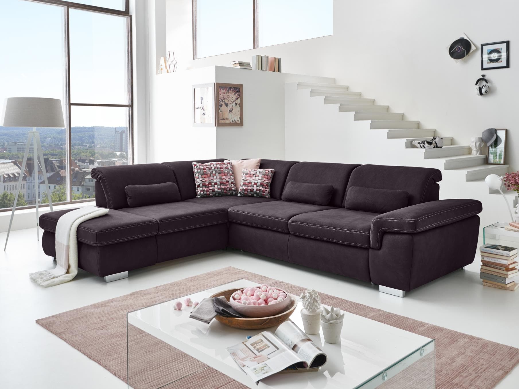 Ecksofa Montello | Braun