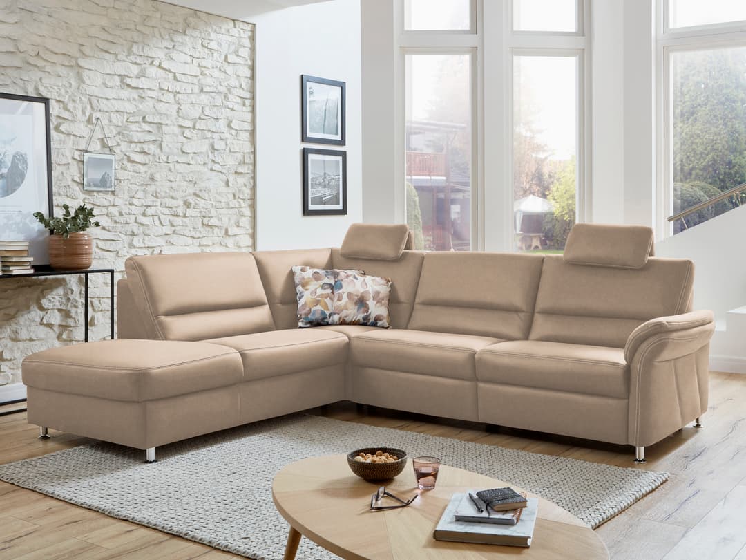 Ecksofa Zanano III | Beige