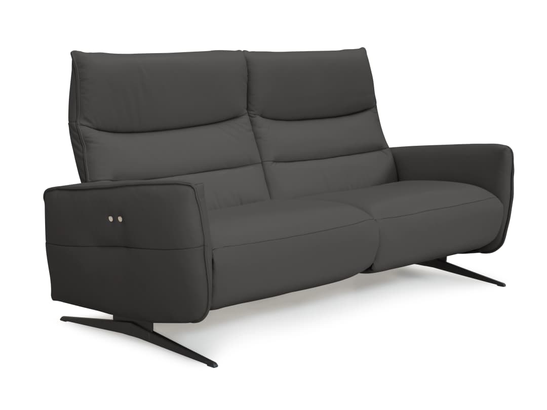Einzelsofa Keen II | Schwarz