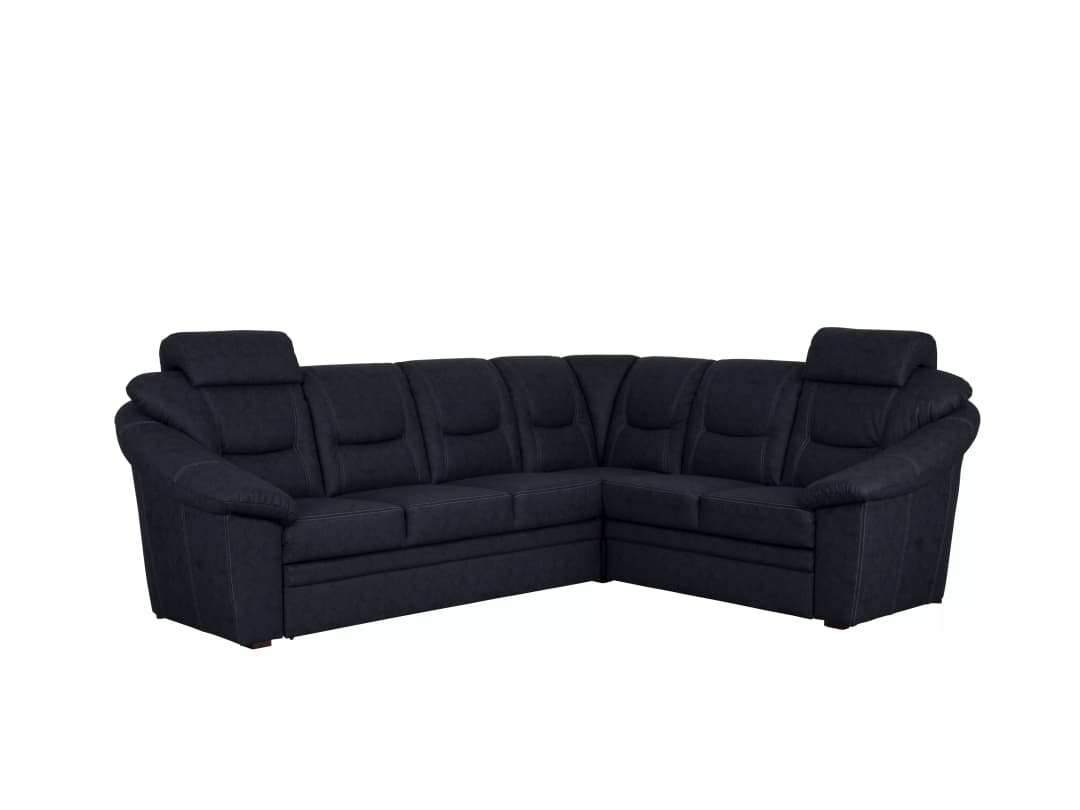 Ecksofa Mesero III | Schwarz