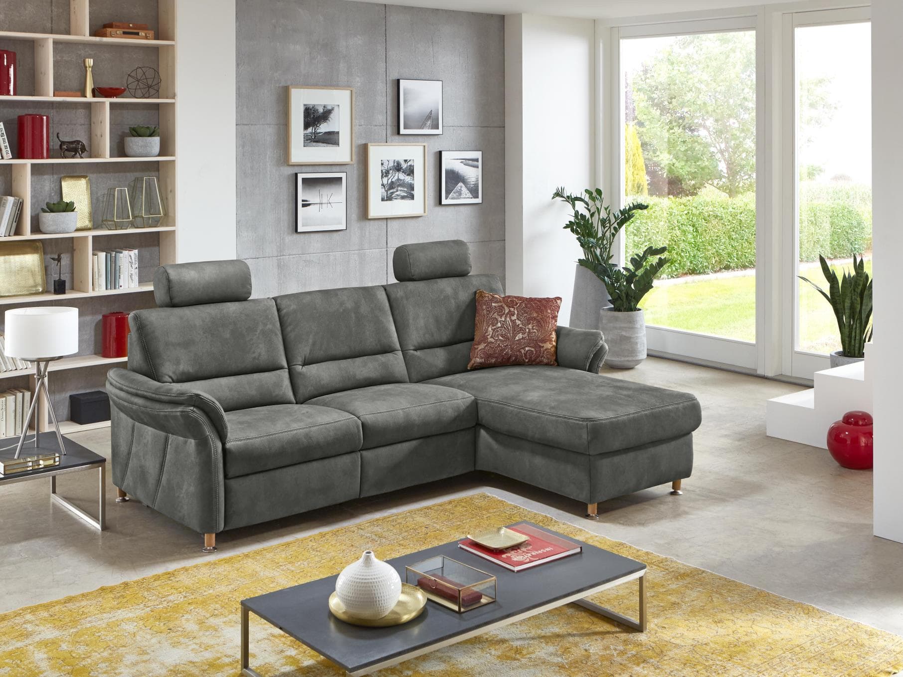 Ecksofa Zanano IV | Grau