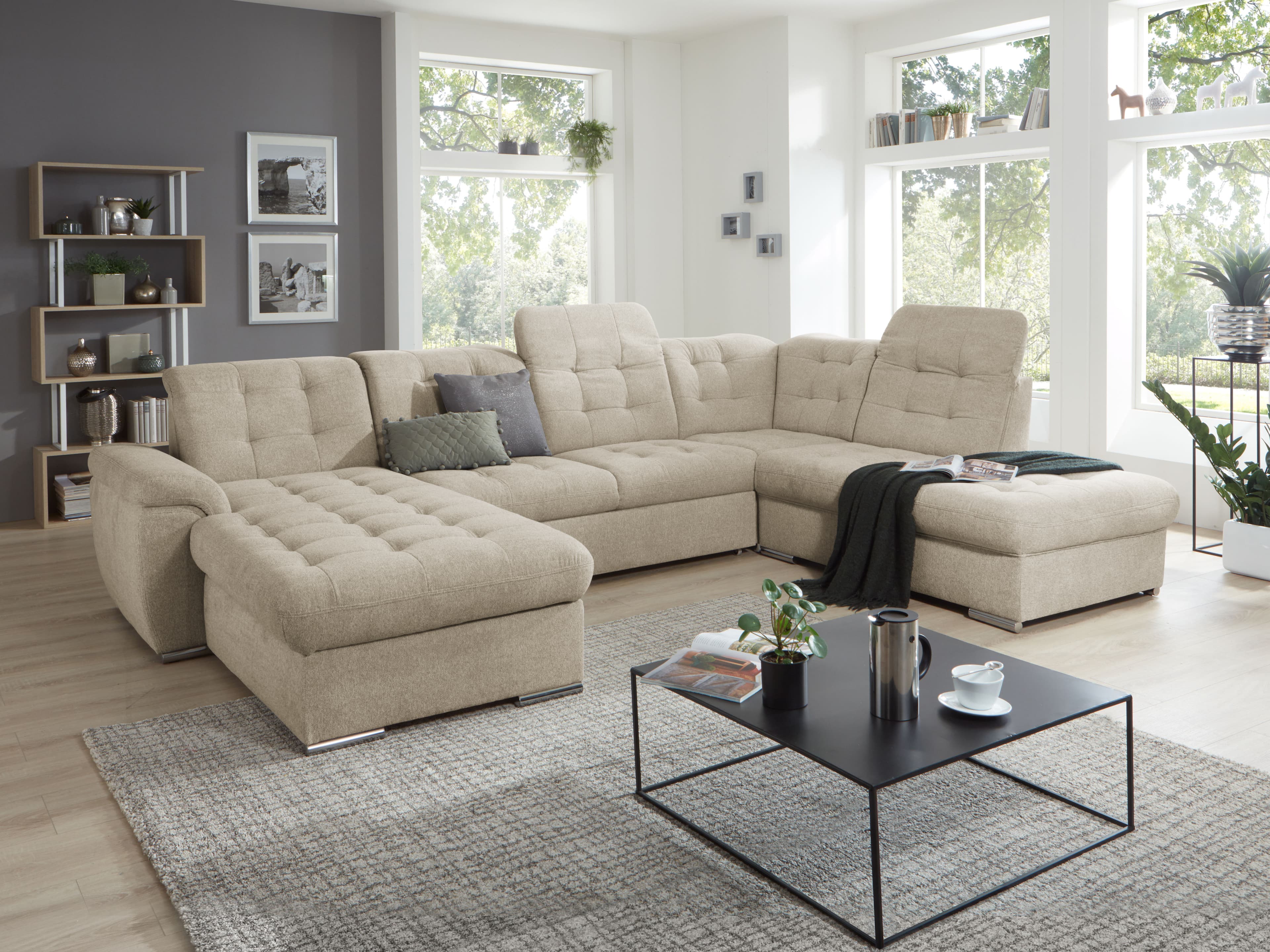 Wohnlandschaft Marcon II | Beige