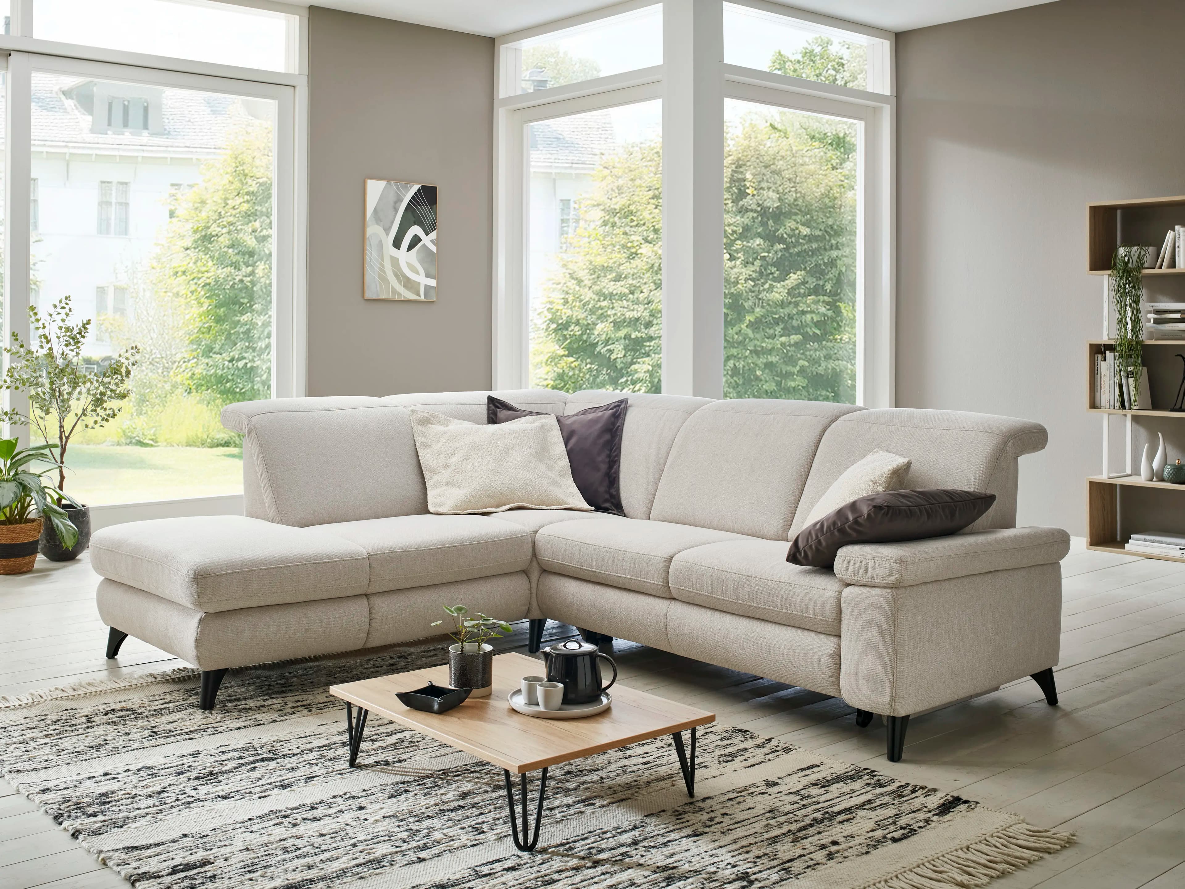 Ecksofa Parula B | Beige