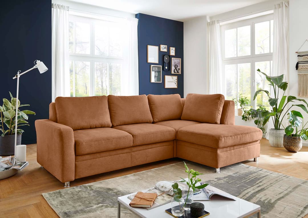 Ecksofa Metaponto | Braun