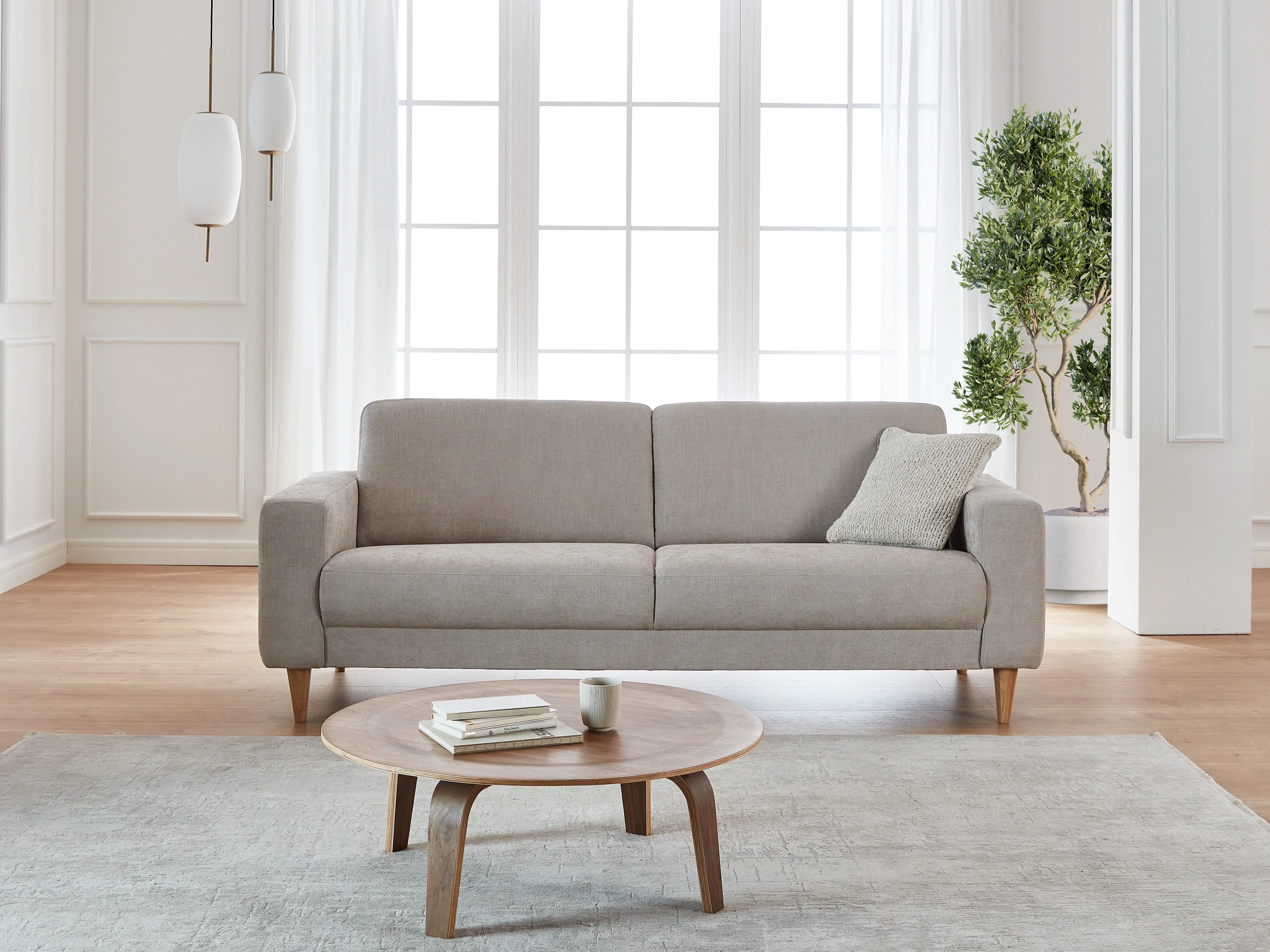 Einzelsofa Karlson III | Weiß
