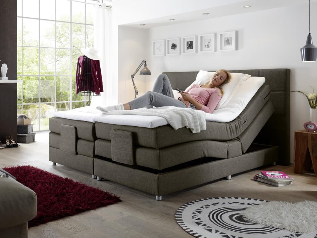 Boxspringbett Baiano | Beige
