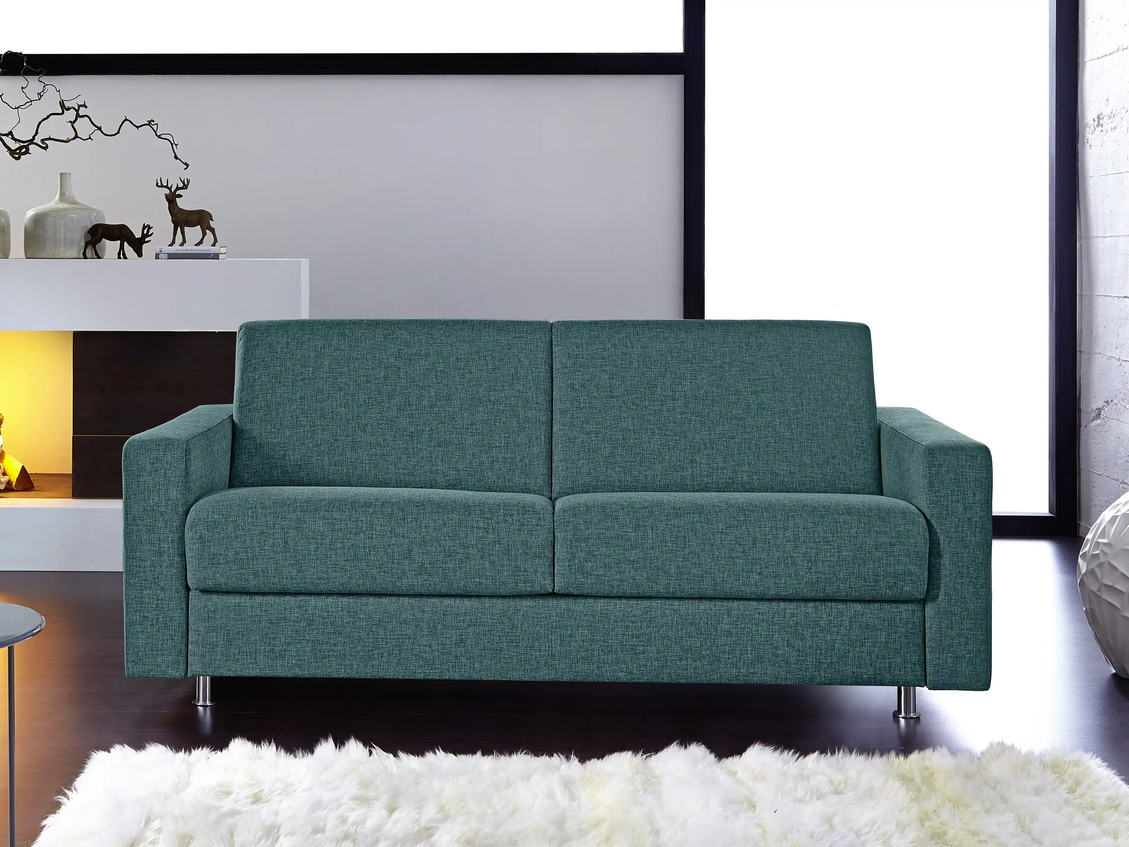 Schlafsofa Belfiore | Türkis