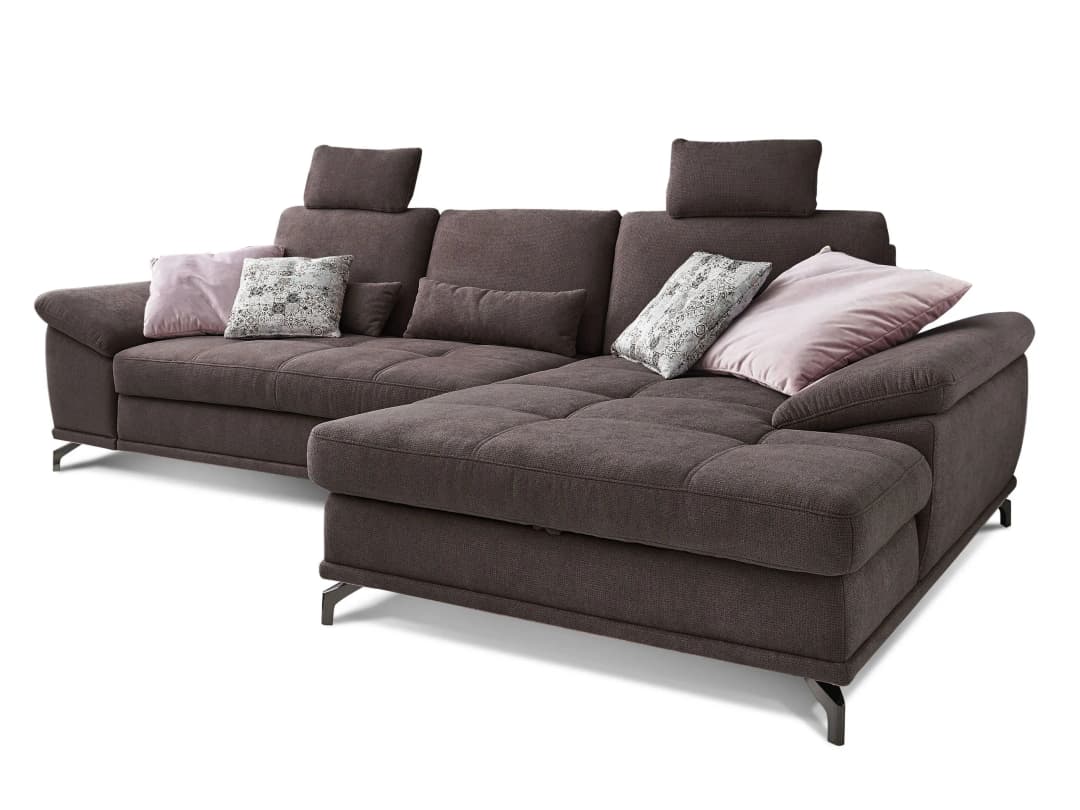 Ecksofa Saratow | Braun