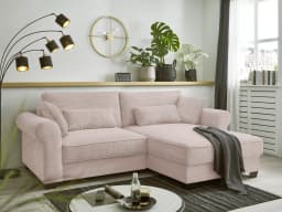 Ecksofa Berny | Rosa