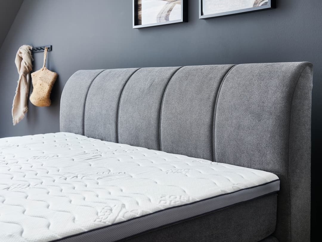 Boxspringbett Sarnica | Grau