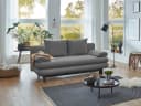 Schlafsofa Silvretta Cord | Grau