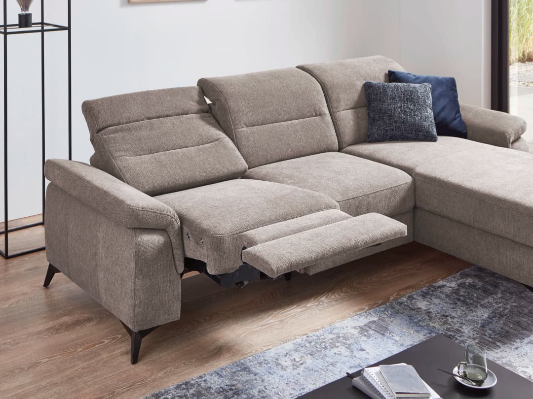 Ecksofa Samber | Beige