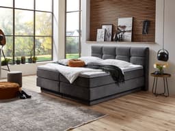 Boxspringbett Saargau | Grau