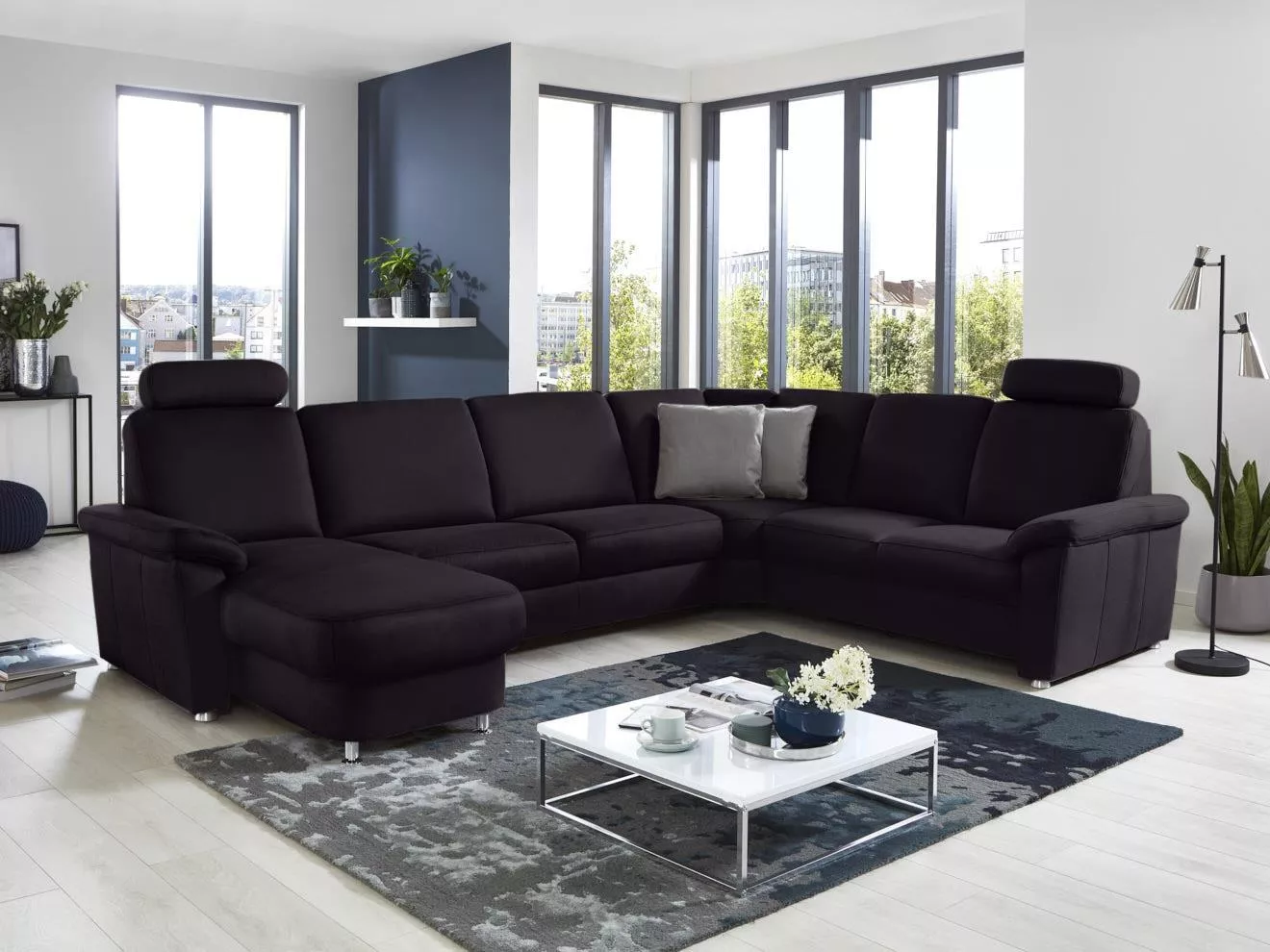 Wohnlandschaft Zoccetta VIII | Braun