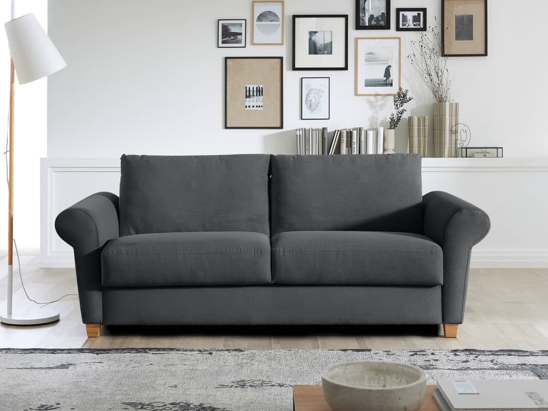 Schlafsofa Bigge | Grau