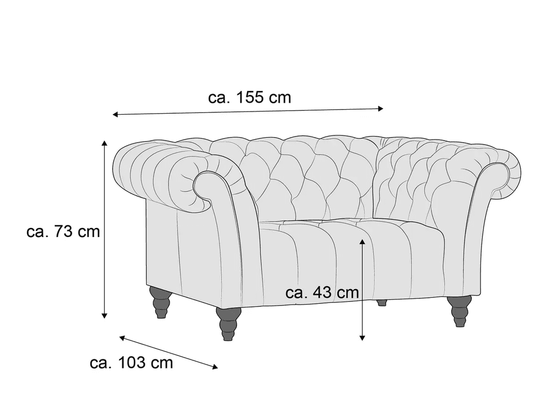 Sessel Gigi II | Grau