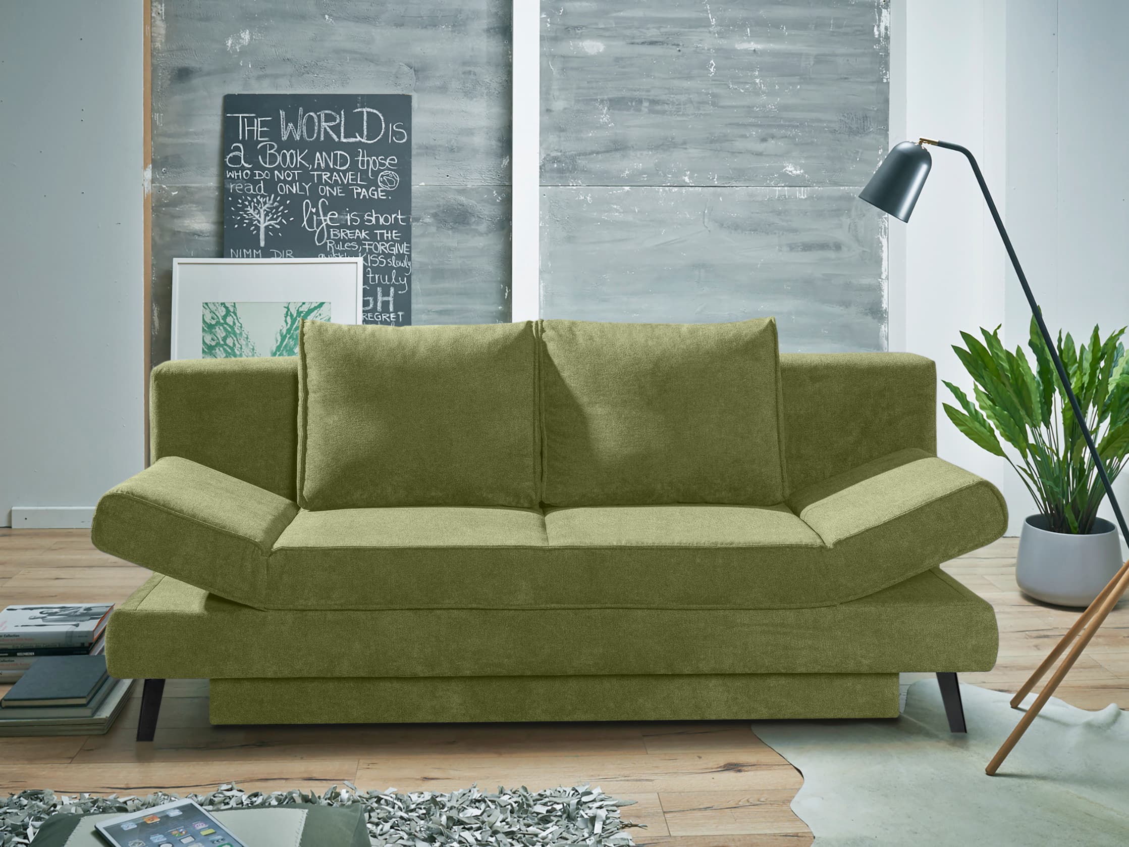 Schlafsofa River II | Grün