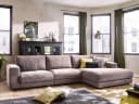 Ecksofa Caldiero IV | Rosa