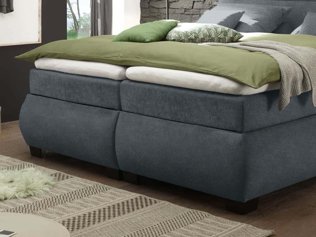 Boxspringbett Bolero | Grau