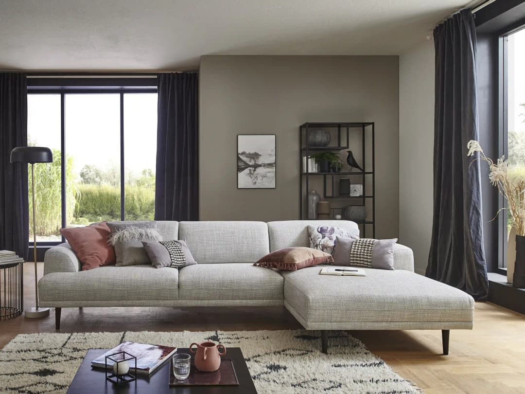 Ecksofa Karbone VI | Braun