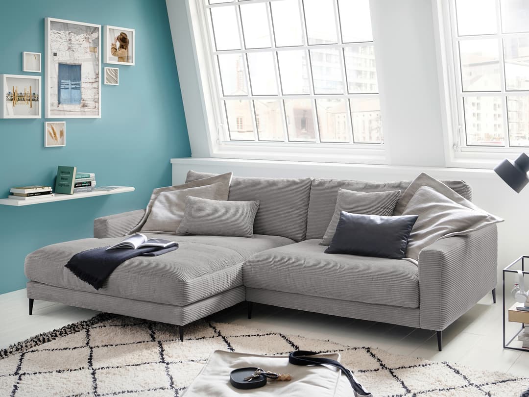 Ecksofa Cortino VII | Grau